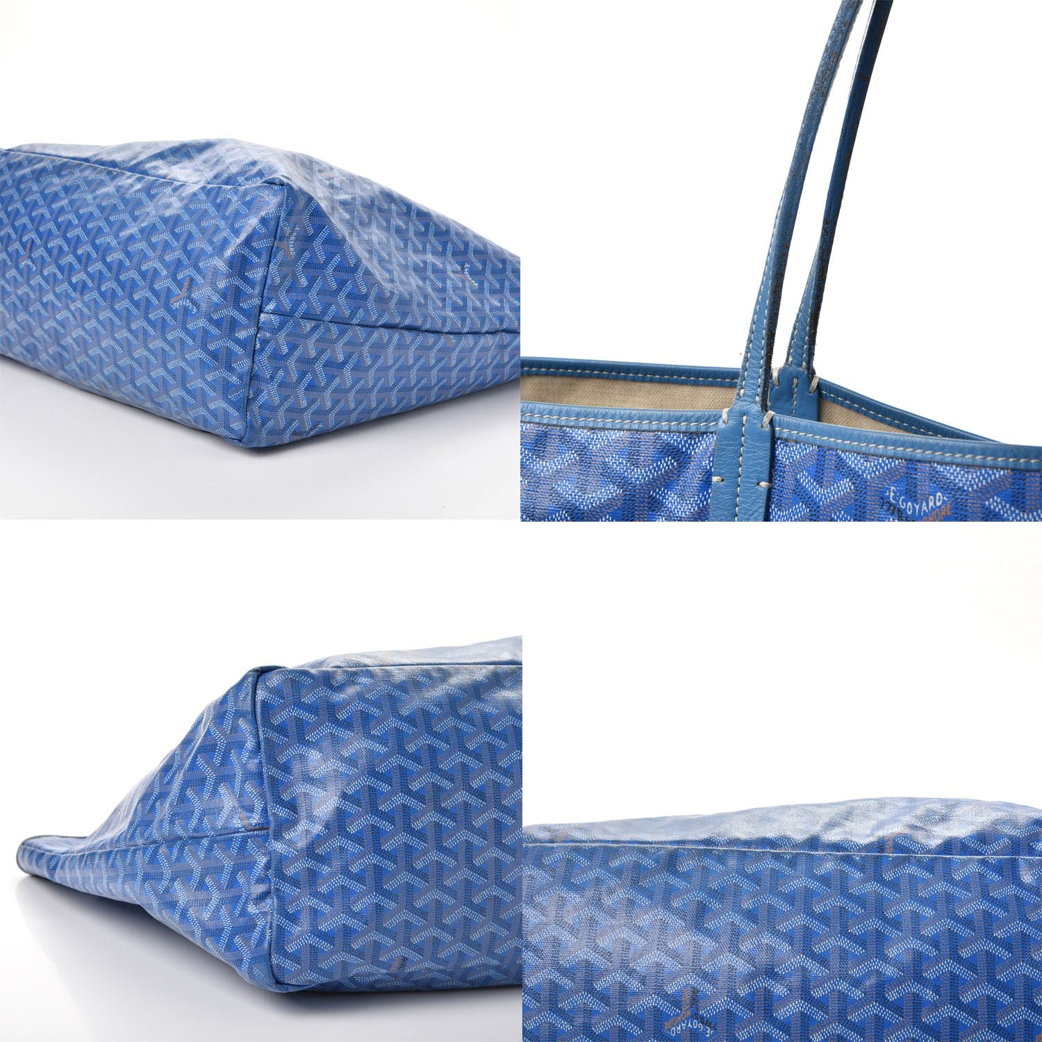 Goyard Goyardine Saint Louis GM Sky Blue 6 of 11