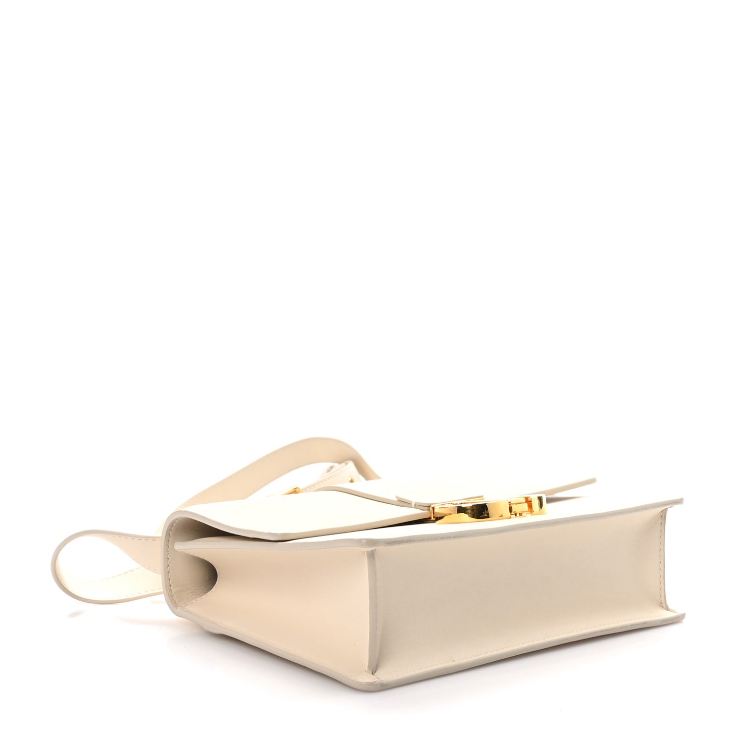 Smooth Calfskin 30 Montaigne Flap Bag Ivory