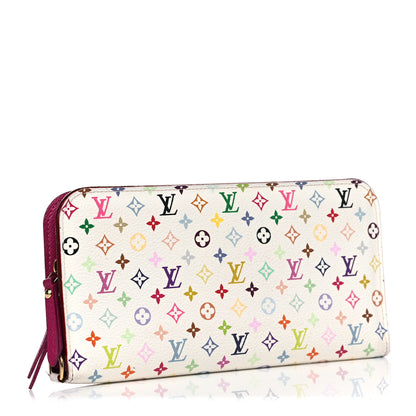 Louis Vuitton Monogram Multicolor Insolite Wallet White Figue 3 of 9