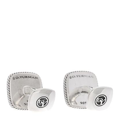 David Yurman Sterling Silver Streamline Cushion Cufflinks 2 of 4