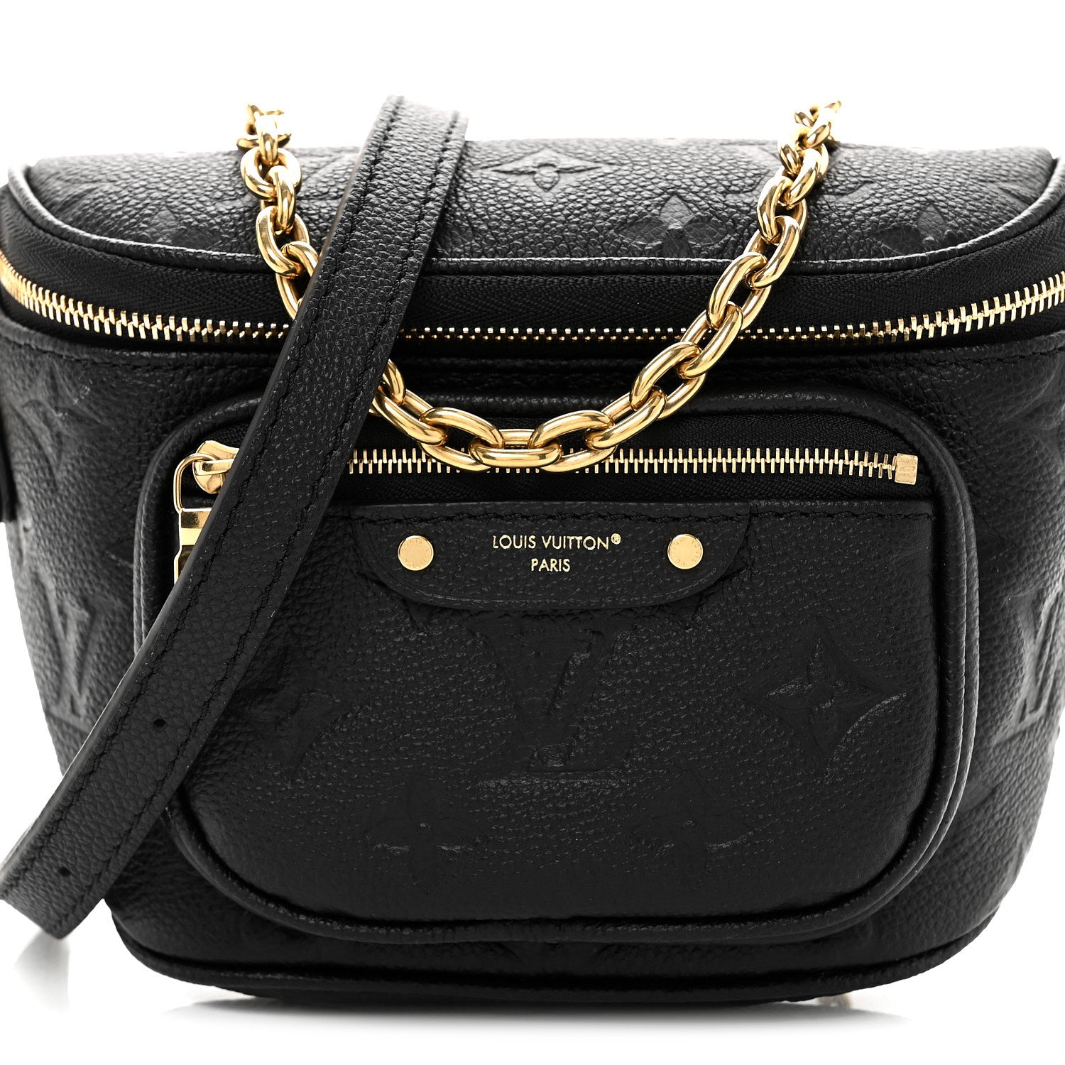 Louis Vuitton Empreinte Mini Bumbag Black 6 of 9
