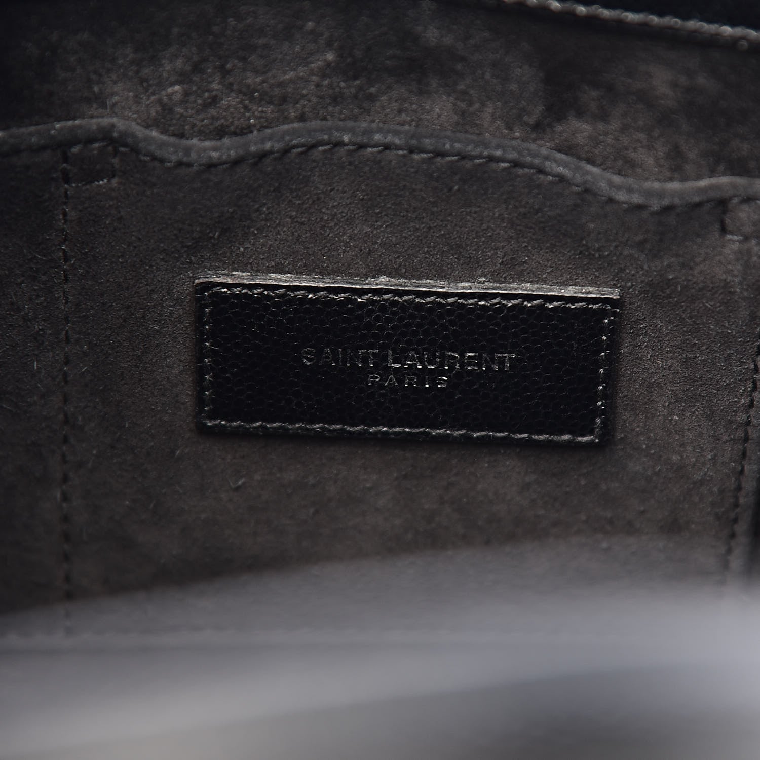Saint Laurent Calfskin Studded Nano Sac De Jour Black 7 of 15