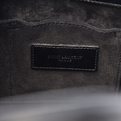 Saint Laurent Calfskin Studded Nano Sac De Jour Black 7 of 15