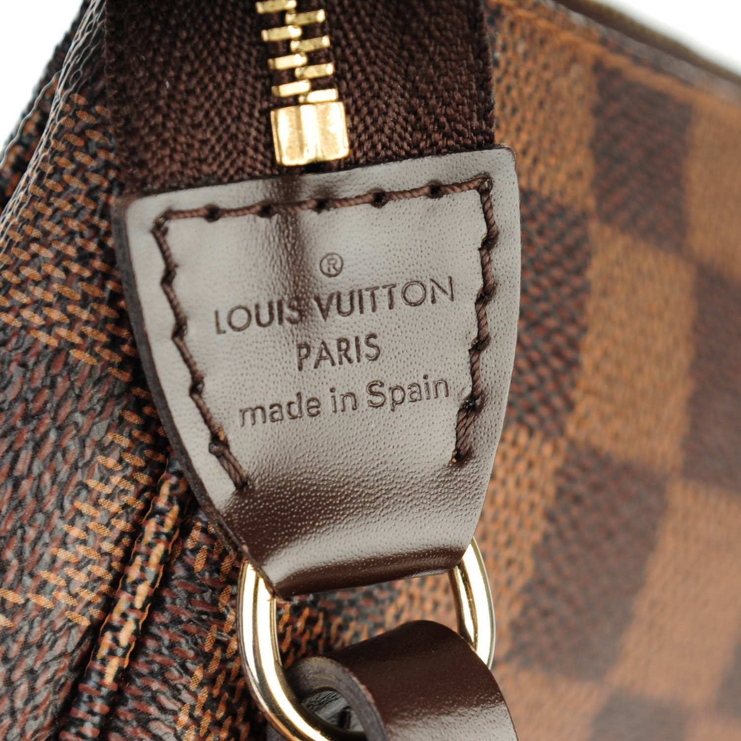 Louis Vuitton Damier Ebene Pochette Accessories NM 5 of 7