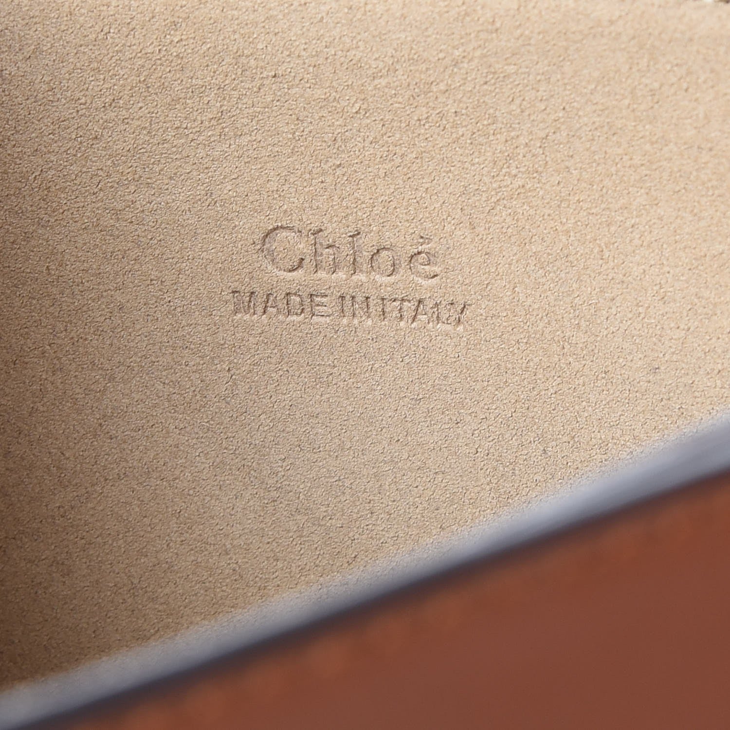 Chloe Suede Calfskin Medium Faye Shoulder Bag Tobacco 5 of 8