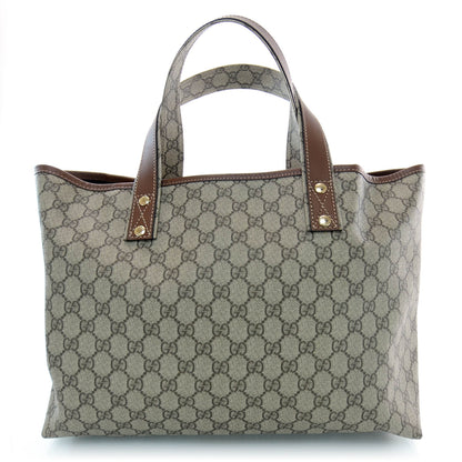 Gucci GG Plus Monogram Medium Signature Web Loop Tote Light Brown 3 of 8