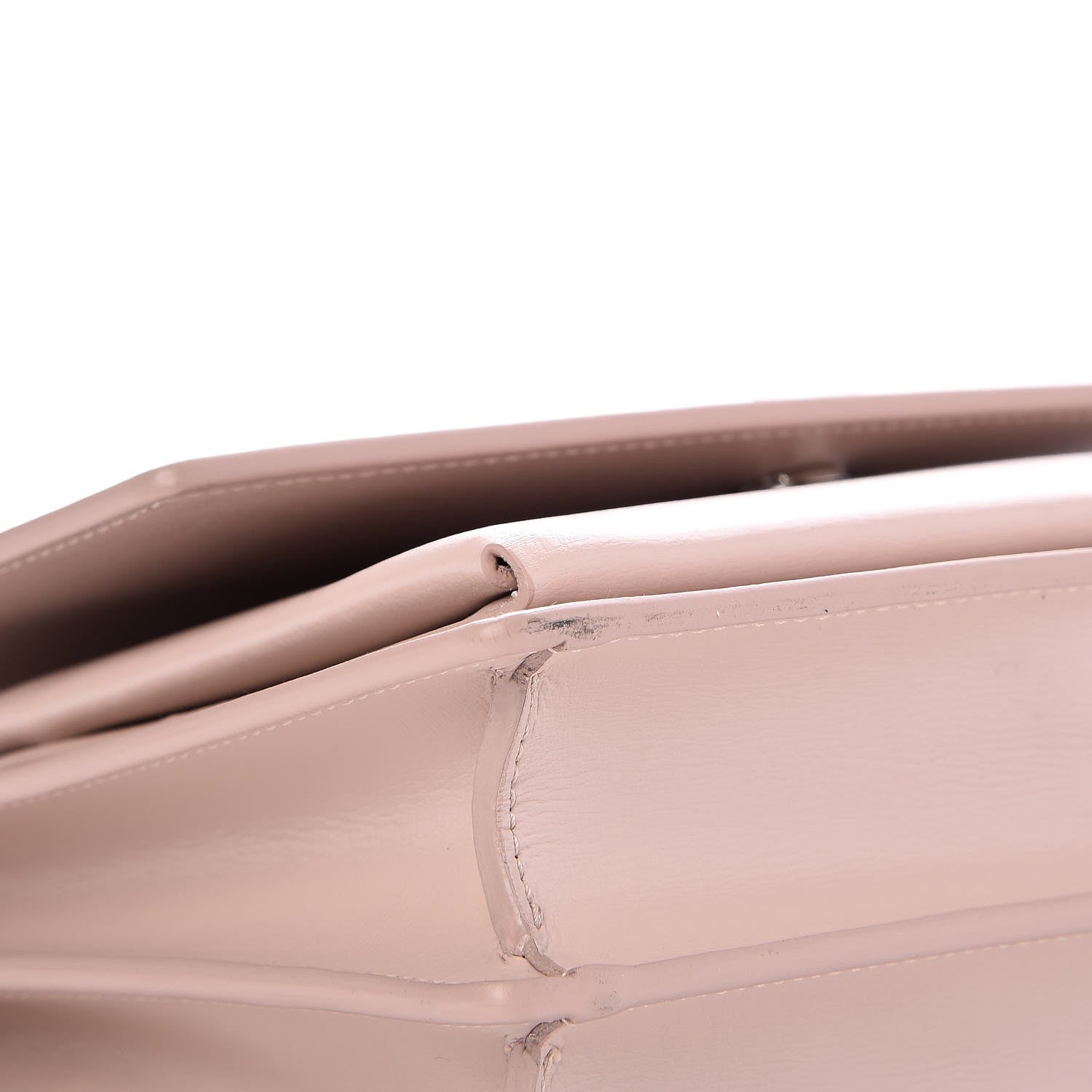 Saint Laurent Calfskin Medium Monogram Sunset Rose 8 of 12