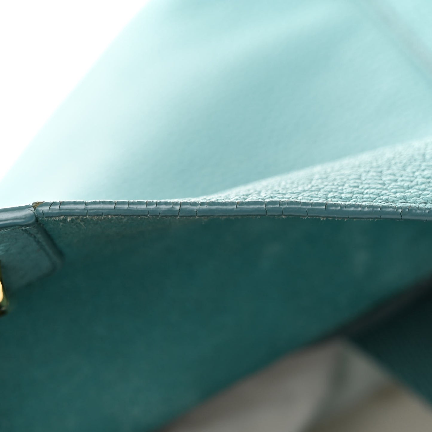 Soft Grained Calfskin Sangle Bucket Bag Antarctic