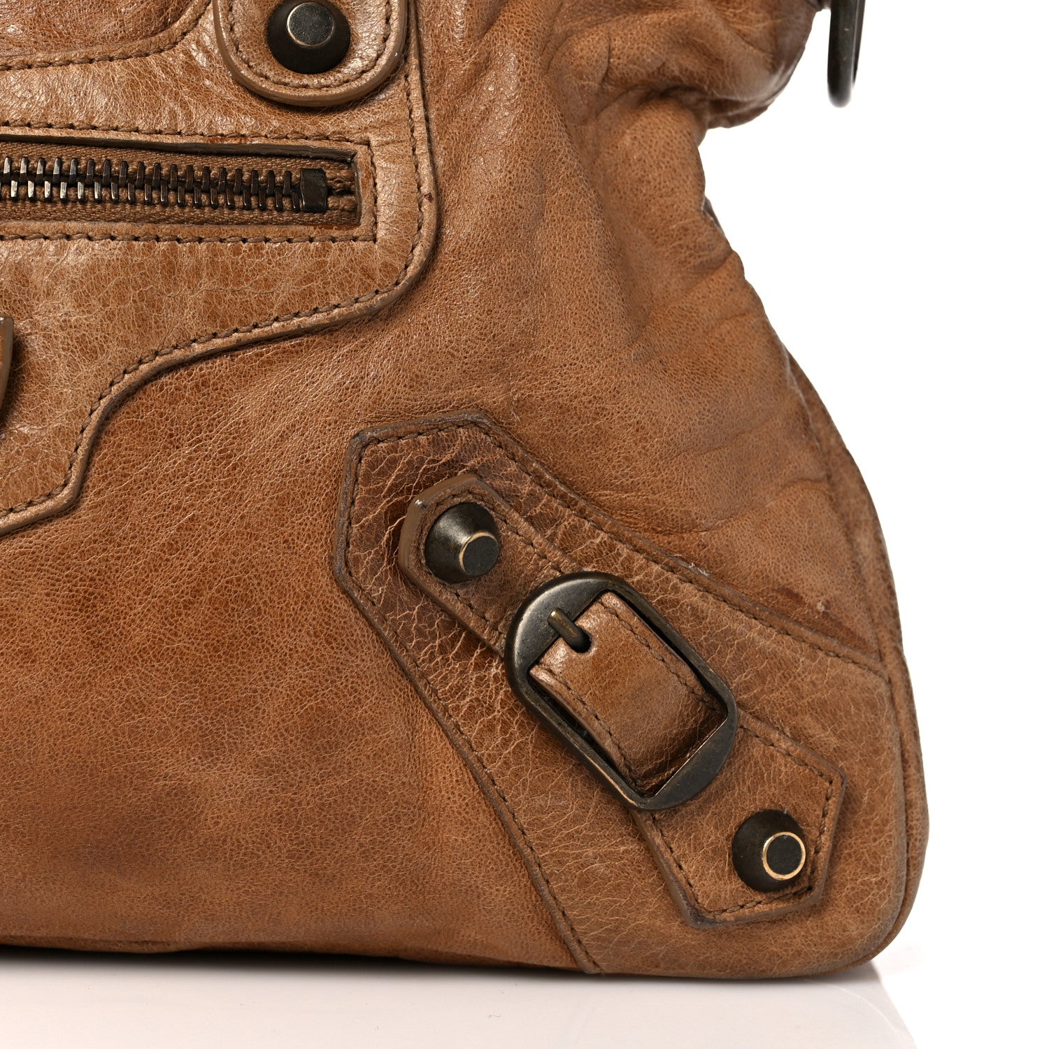 Balenciaga Chevre Classic Hardware First Camel 7 of 14