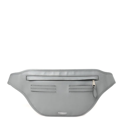 Burberry Smooth Calfskin Brummell Bum Bag Grey 1 of 9