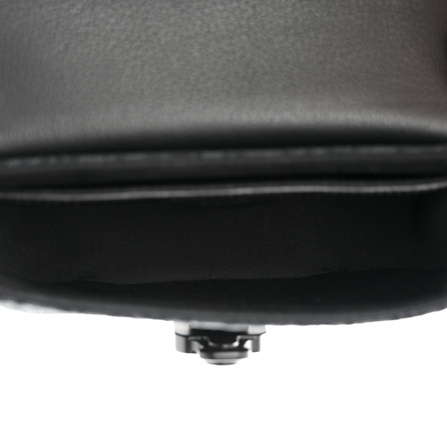Christian Dior Oblique Jacquard Grained Calfskin Mini Saddle Messenger Bag With Flap Black 5 of 13