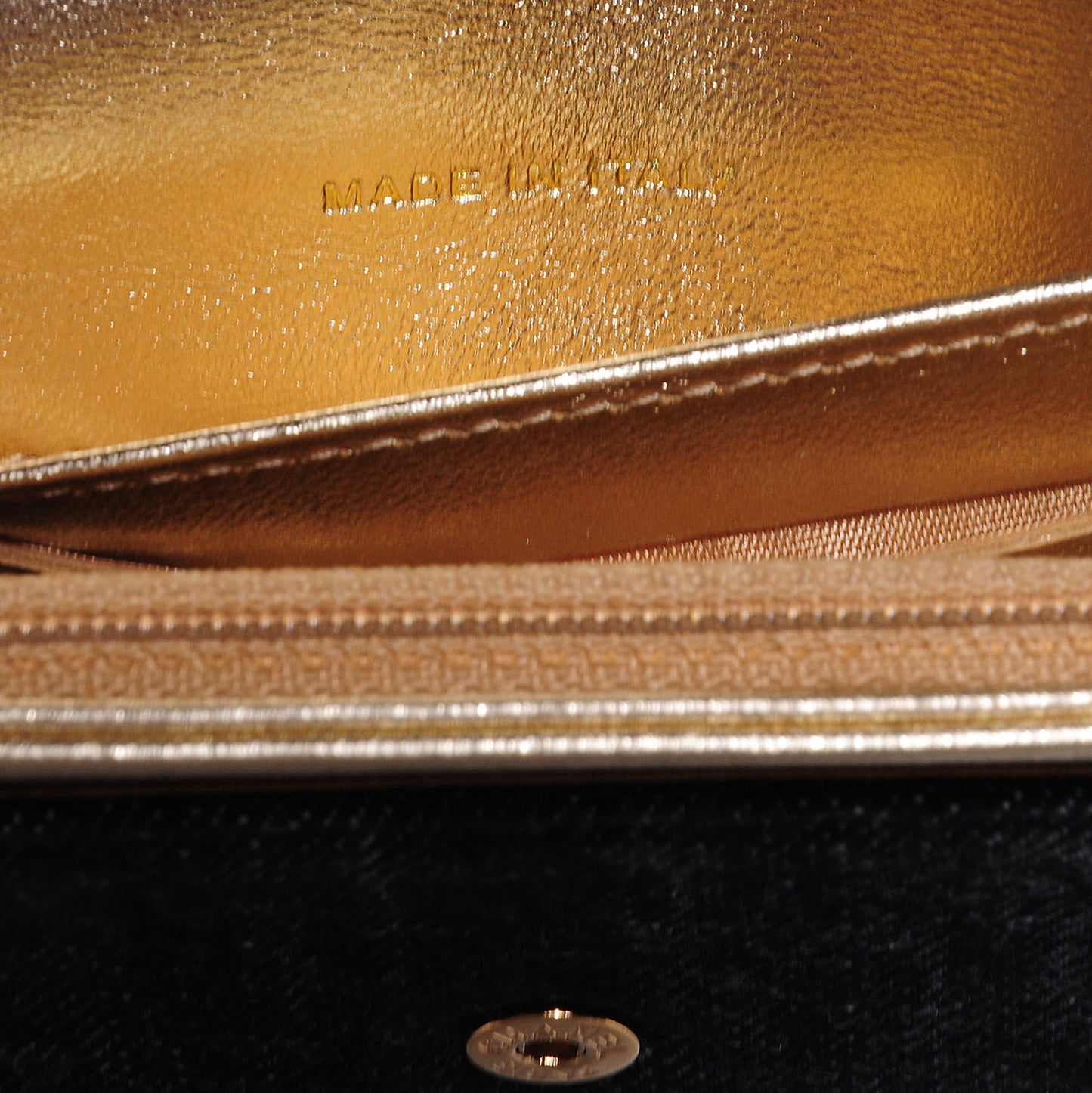 Denim CC Flap Wallet Blue