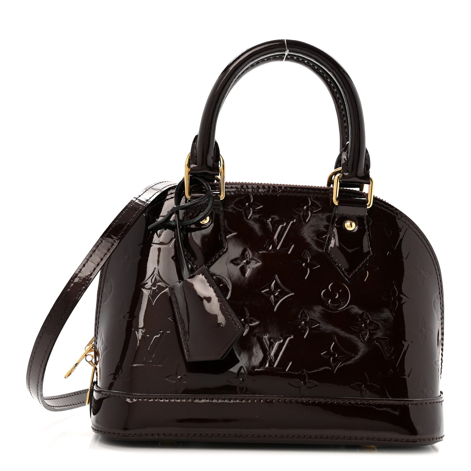 Louis Vuitton Vernis Alma BB Amarante 1 of 13