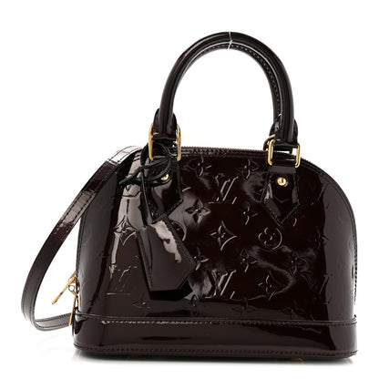 Louis Vuitton Vernis Alma BB Amarante 1 of 13