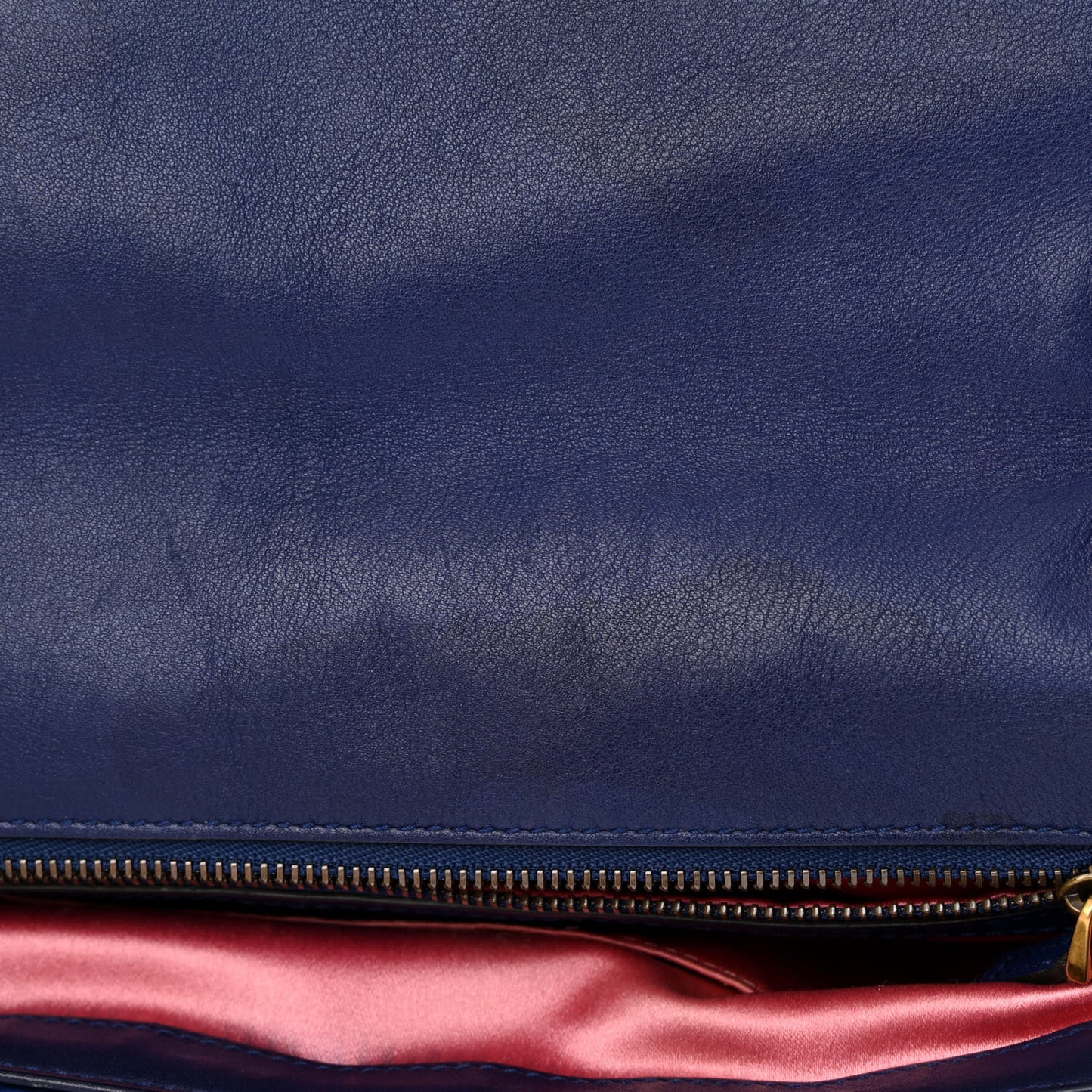 Velvet Matelasse Medium GG Marmont Shoulder Bag Cobalt Blue