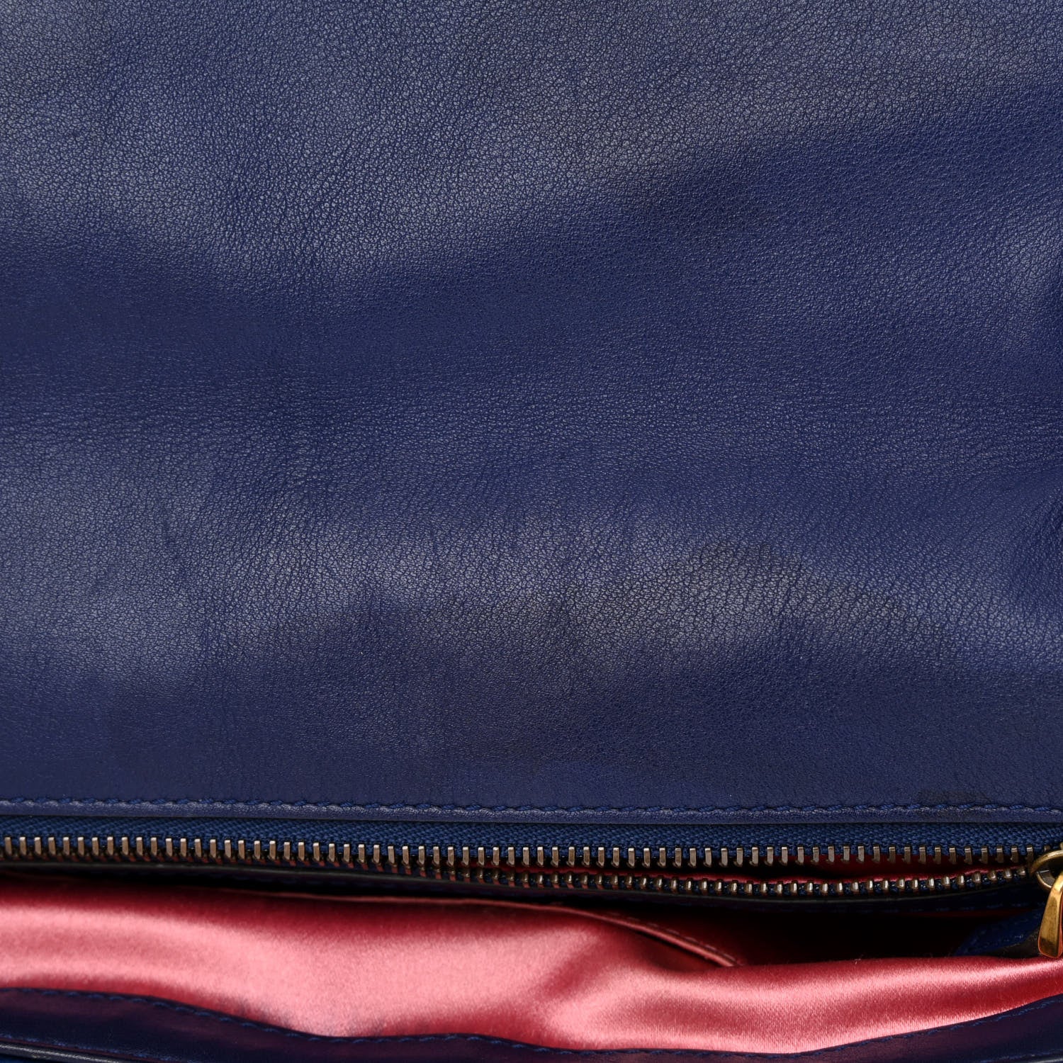 Gucci Velvet Matelasse Medium GG Marmont Shoulder Bag Cobalt Blue 16 of 23