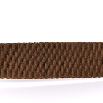 Fendi Ribbon Vitello Century FF 1974 Flat Studded Strap You Fango Marrone Ebano 7 of 7