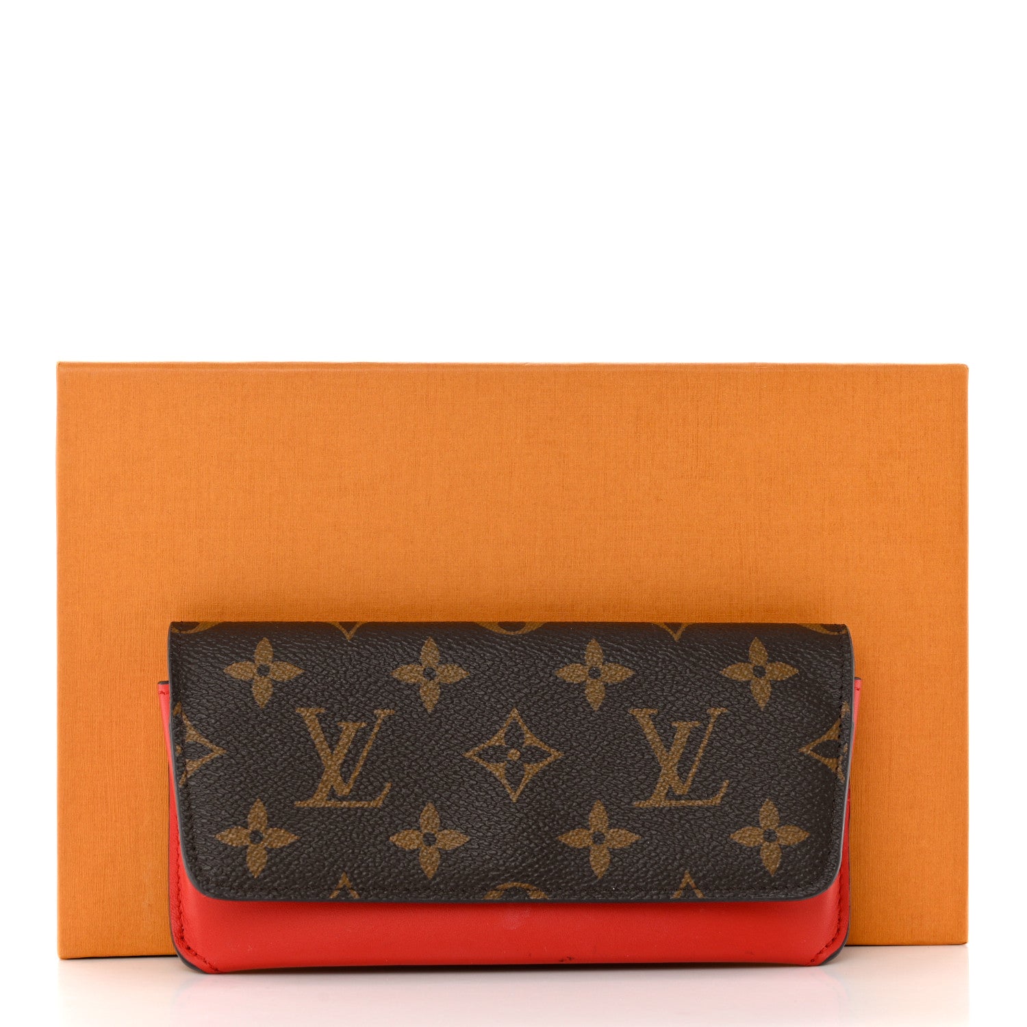 Louis Vuitton Monogram Woody Glasses Case Rouge 11 of 11