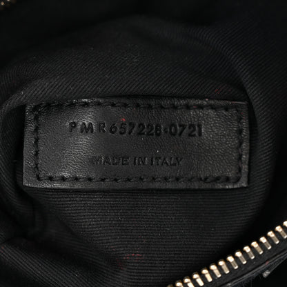 Saint Laurent Patent Le 5 A 7 Hobo Black 7 of 12