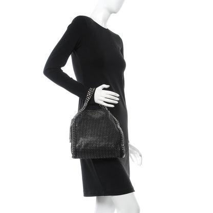 Stella McCartney Shaggy Deer All Over Studs Mini Falabella Tote Black 2 of 10