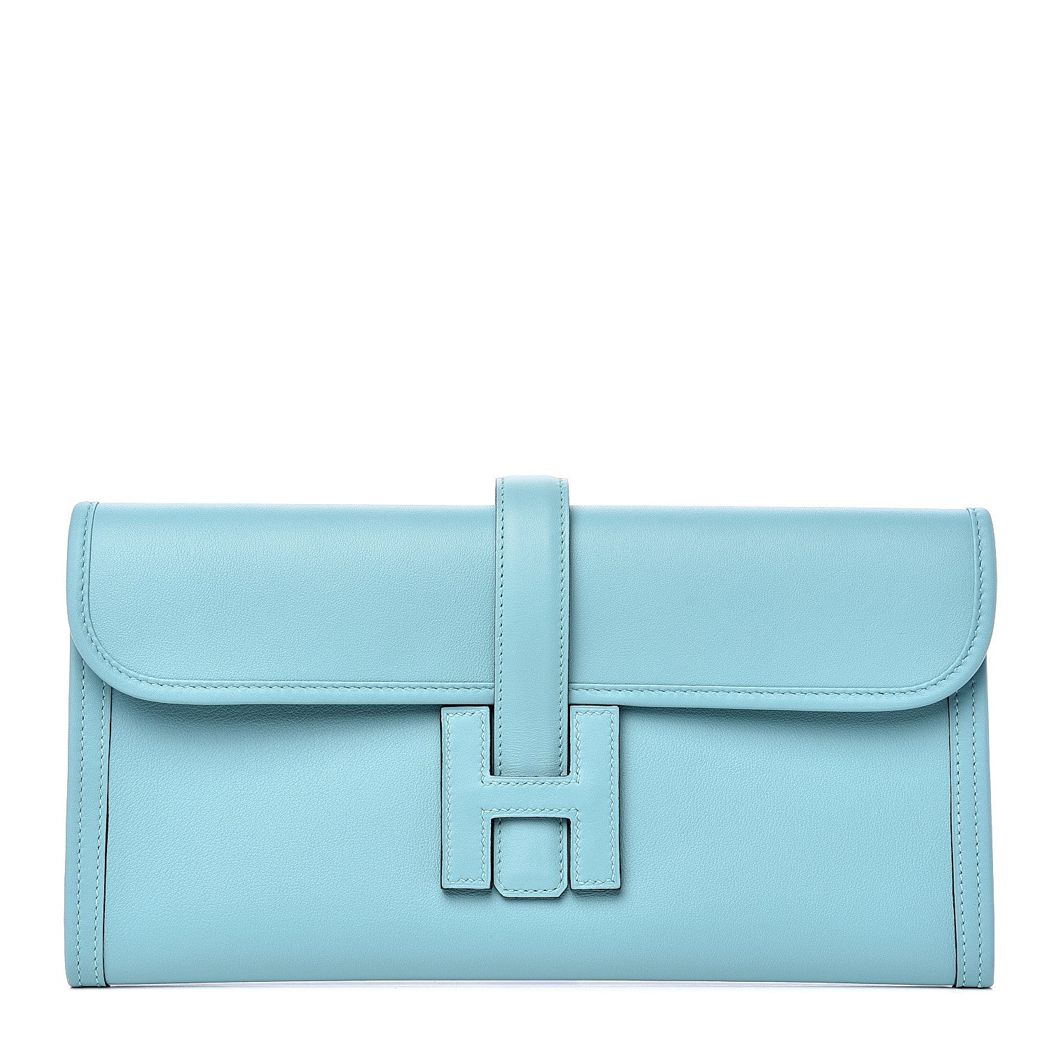 Hermes Swift Jige Elan 29 Clutch Bleu Atoll 1 of 7