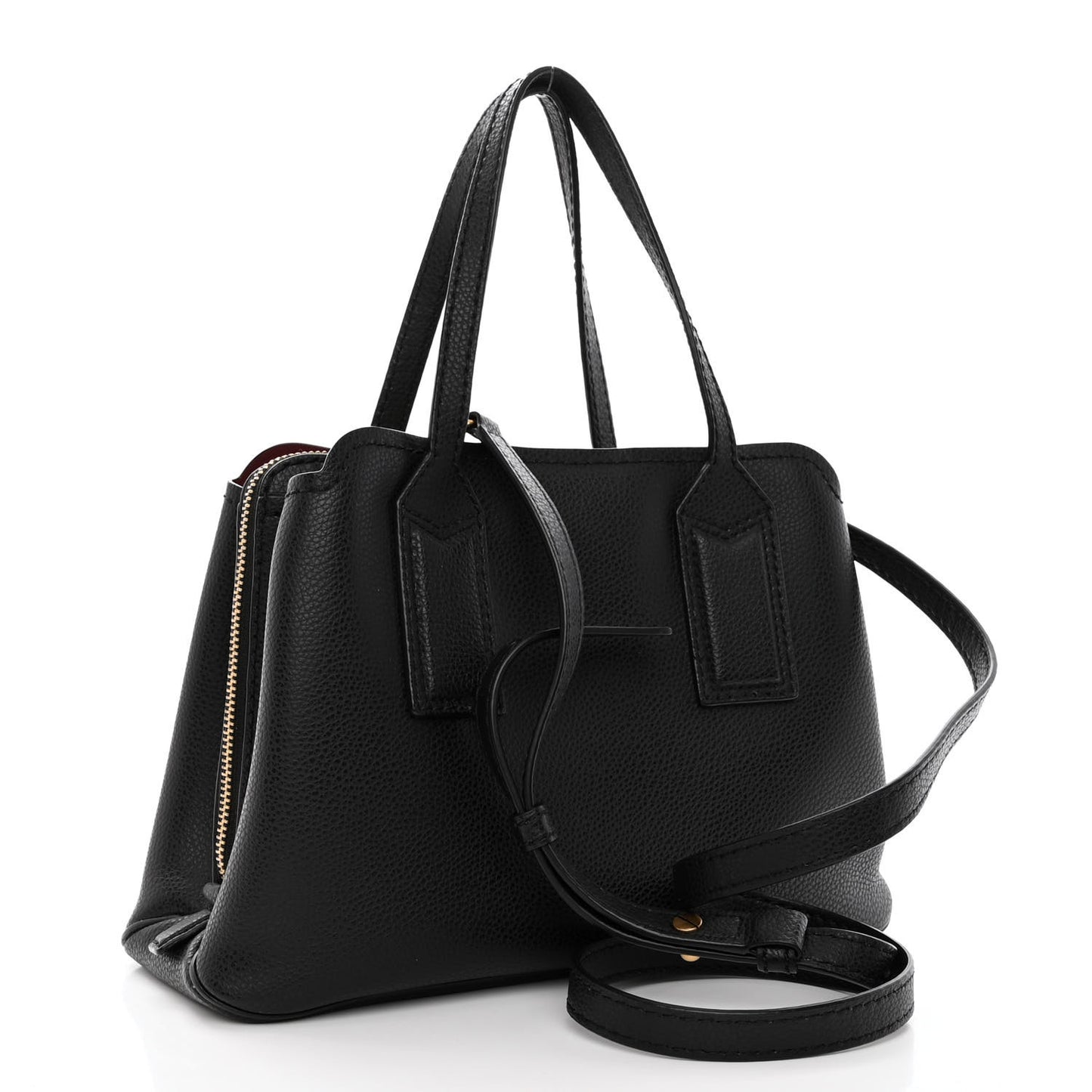 Pebbled Calfskin The Editor 29 Tote Black