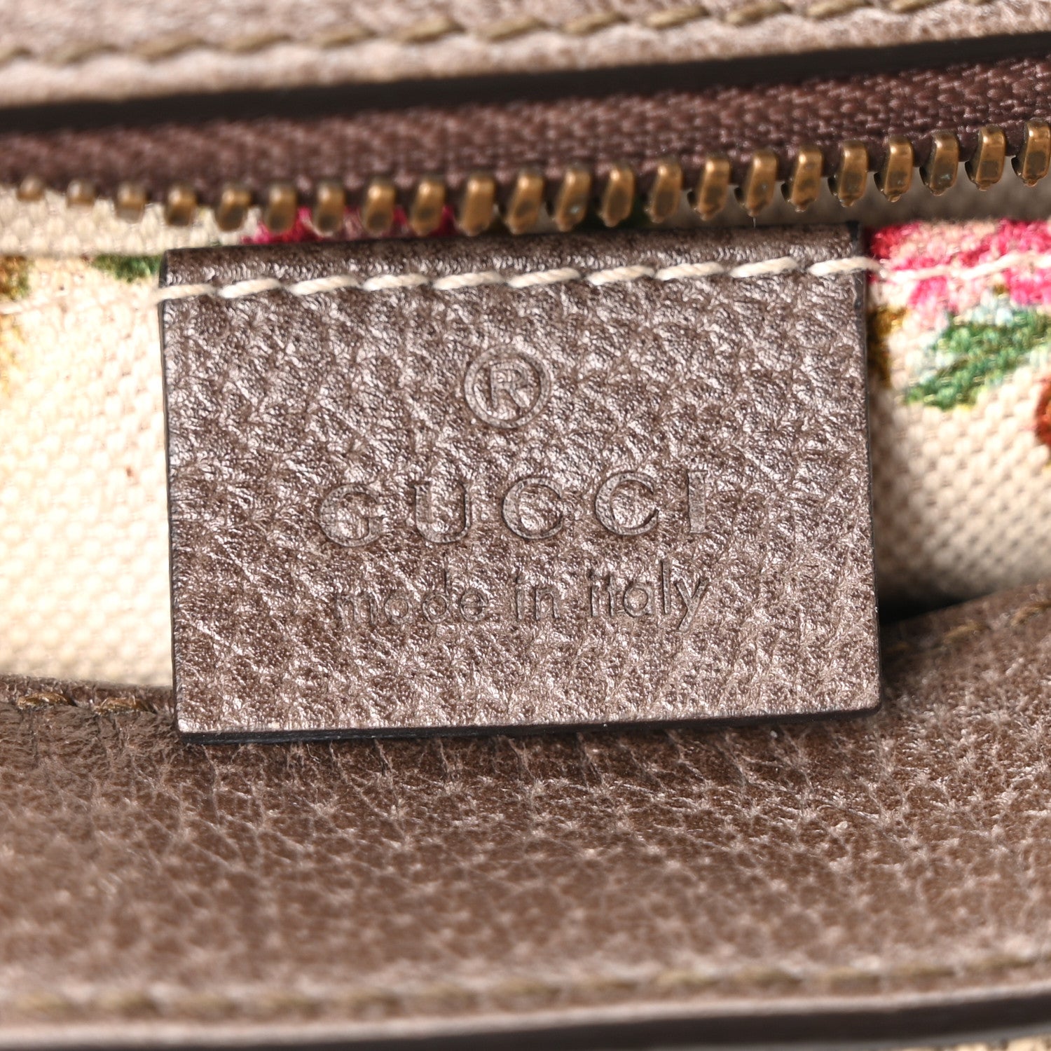 Gucci GG Supreme Monogram Web Neo Vintage Shoulder Bag Beige New Acero Crop 6 of 10