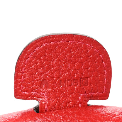 Hermes Taurillon Clemence Evelyne III GM Rouge Casaque 7 of 10