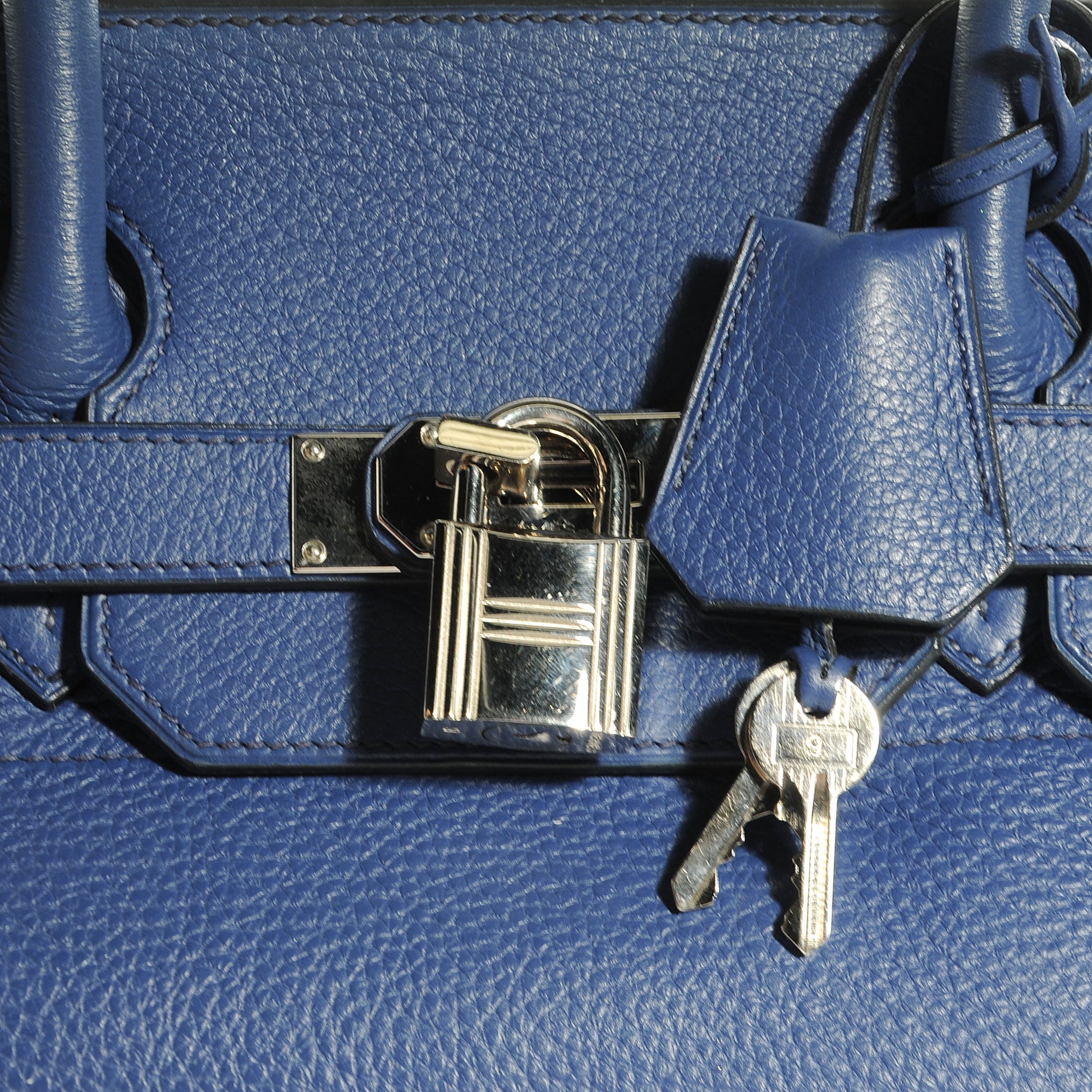 Hermes Taurillon Clemence JPG Birkin 42 Bleu Saphir 9 of 9
