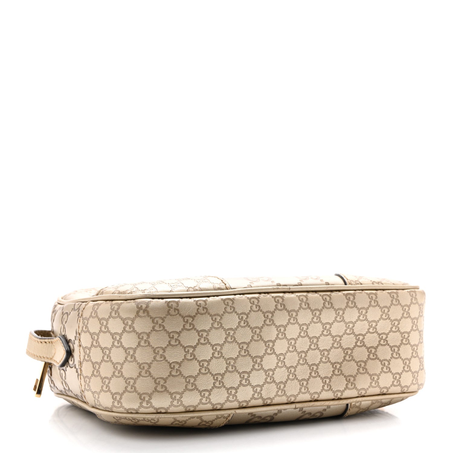 Gucci Guccissima Mini Bree Messenger Bag Gold 4 of 17