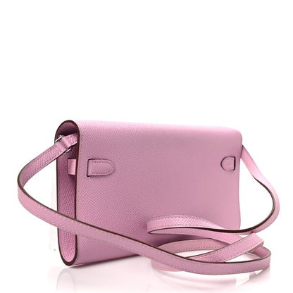 Hermes Epsom Kelly To Go Wallet Mauve Sylvestre 3 of 7