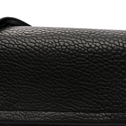 Alexander Wang Pebbled Lambskin Medium Ricco Flap Bag Black 7 of 9
