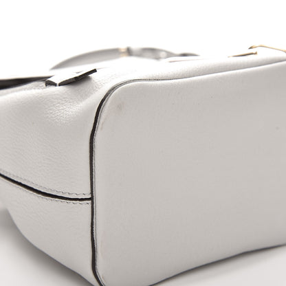 Chloe Suede Calfskin Mini Faye Backpack Airy Grey 8 of 8