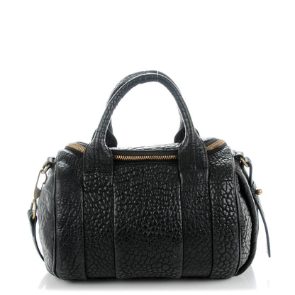 Alexander Wang Pebbled Lambskin Rockie Black Antique Brass Hardware 1 of 8