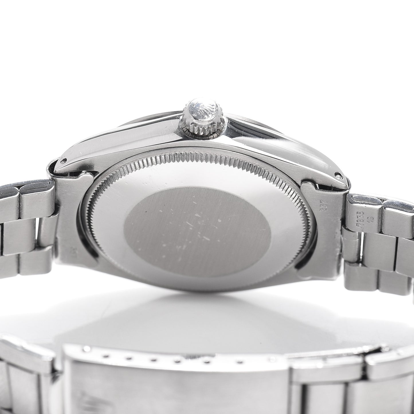 Stainless Steel 34mm Oyster Perpetual Watch Silver 1002
