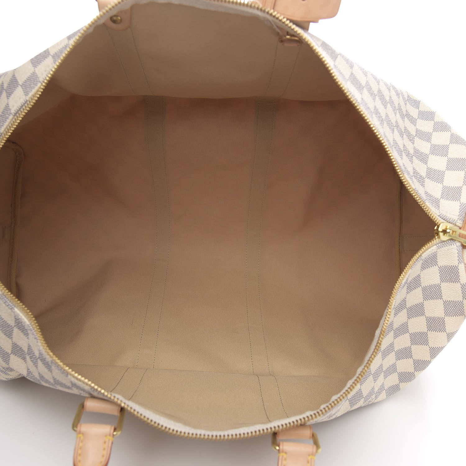 Louis Vuitton Damier Azur Keepall Bandouliere 55 4 of 16