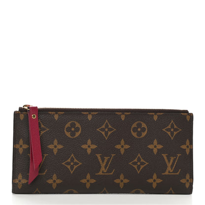 Louis Vuitton Monogram Adele Wallet Fuchsia 1 of 10