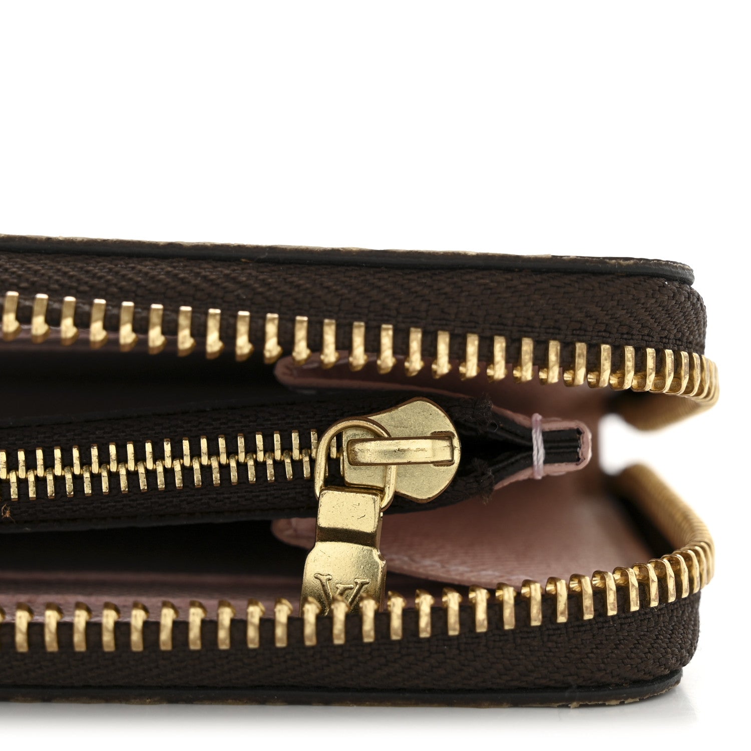 Louis Vuitton Monogram Clemence Wallet Rose Ballerine 7 of 8