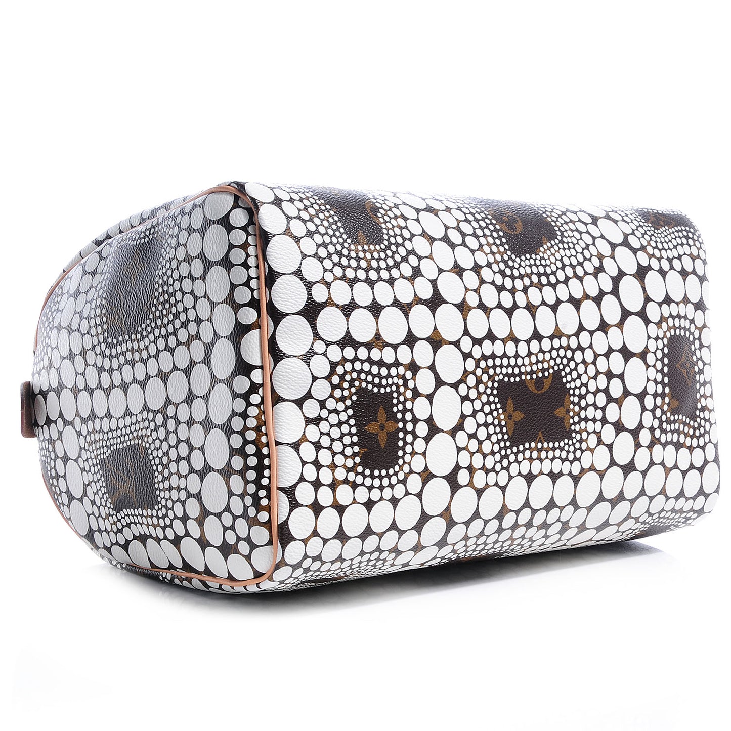 Monogram Kusama Town Speedy 30 White