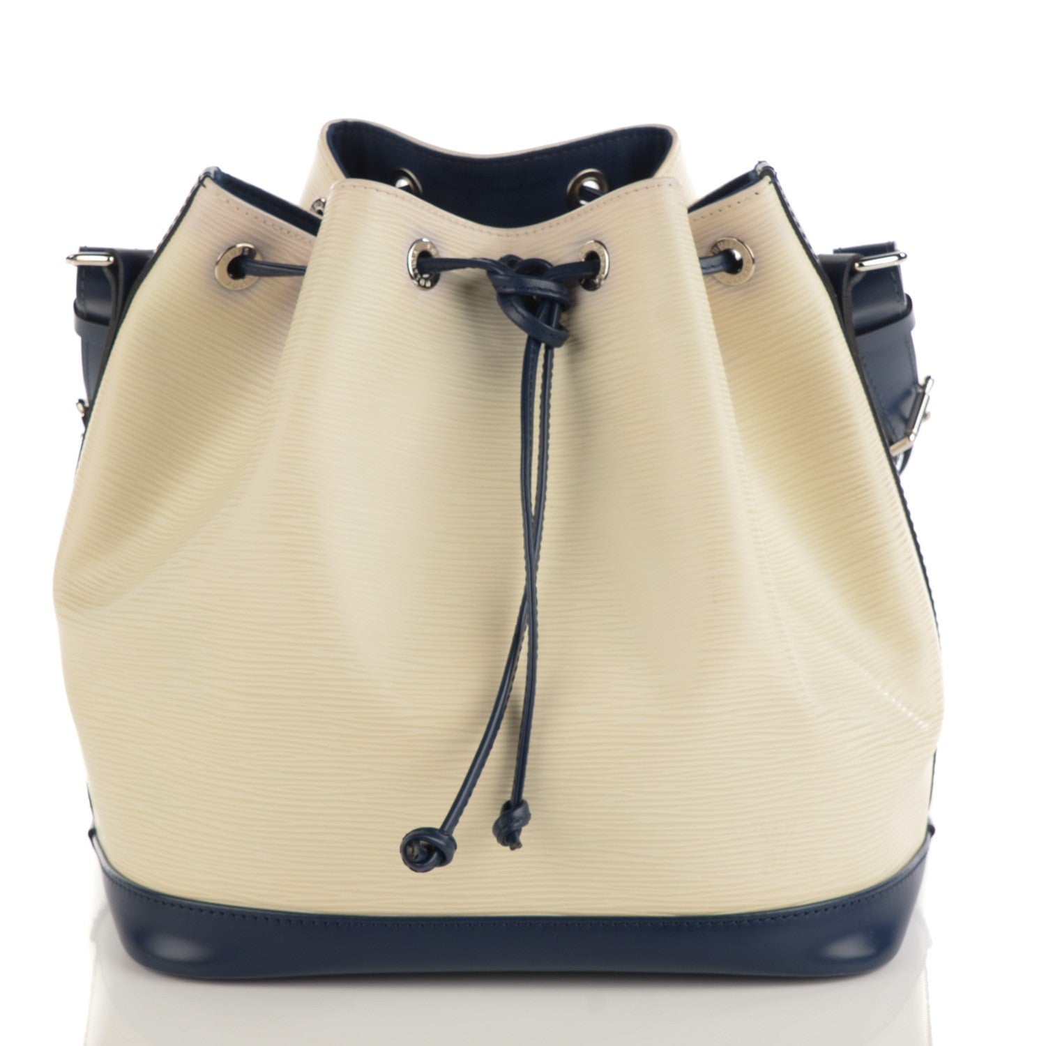 Louis Vuitton Epi Petit Bi-Color Noe Ivory Indigo 1 of 7