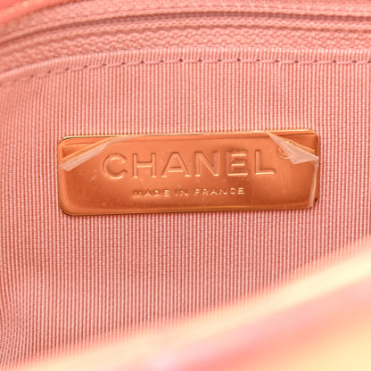 Chanel Iridescent Calfskin Quilted Medium Chanel 19 Flap Pink 5 of 11