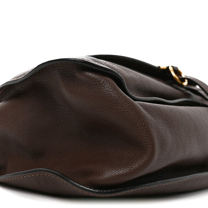 Chloe Calfskin Large Marcie Satchel Ebony 9 of 10