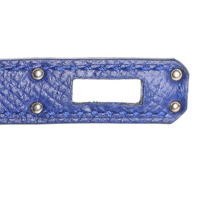 Hermes Epsom Mini Kelly Sellier 20 Bleu Electrique 30 of 35