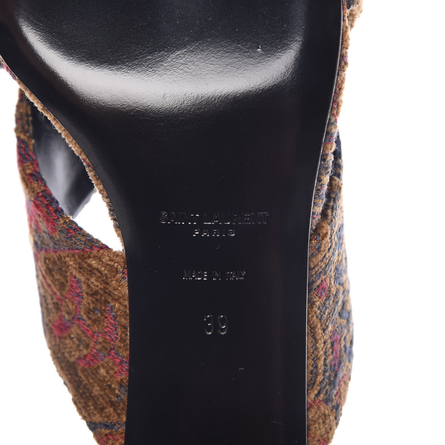 Carpet Tapestry LouLou Mules 39 Oro Antico Sapphire Rouge