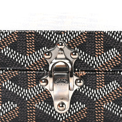 Goyard Goyardine Precious Metals Regence Mini Trunk Black 7 of 11