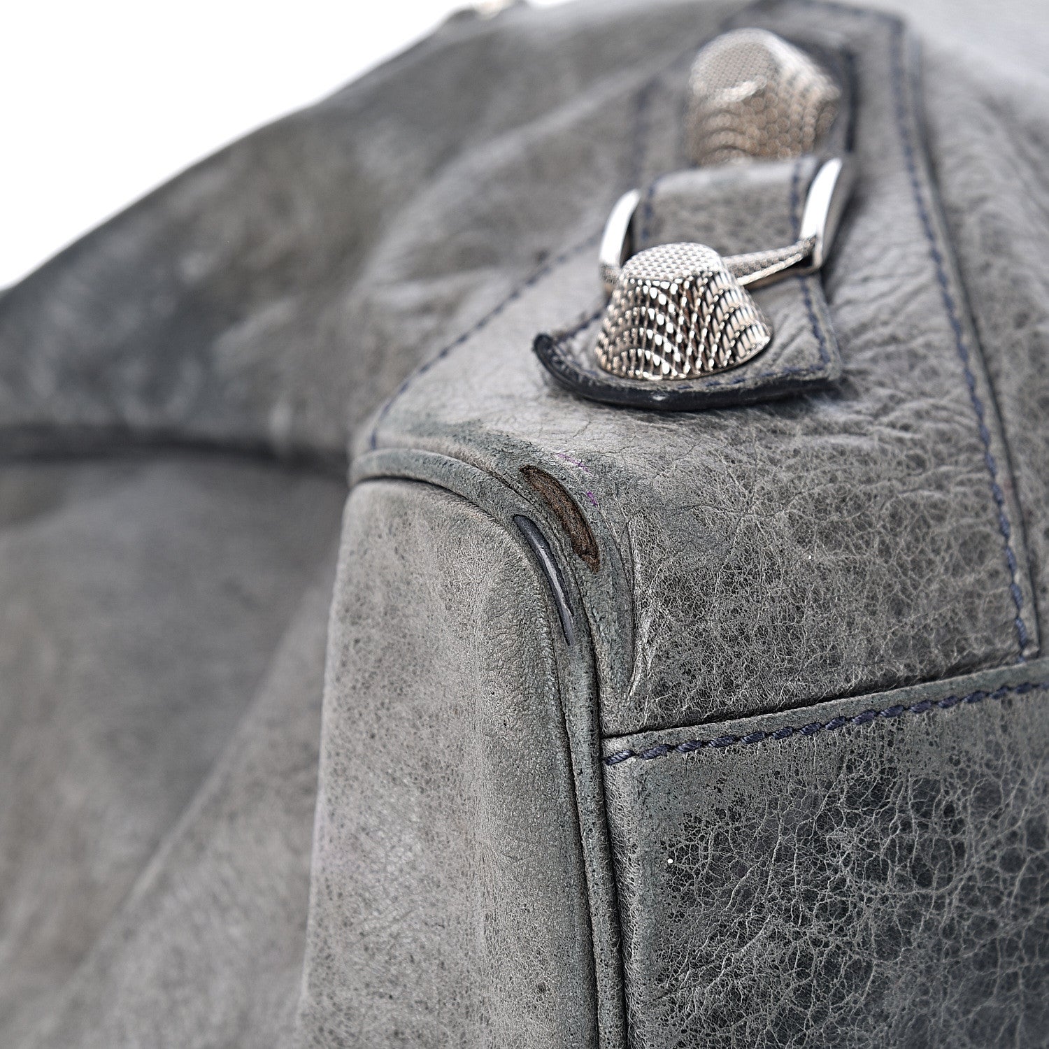 Balenciaga Agneau Giant 21 Silver Hardware Mid Day Grey 12 of 23