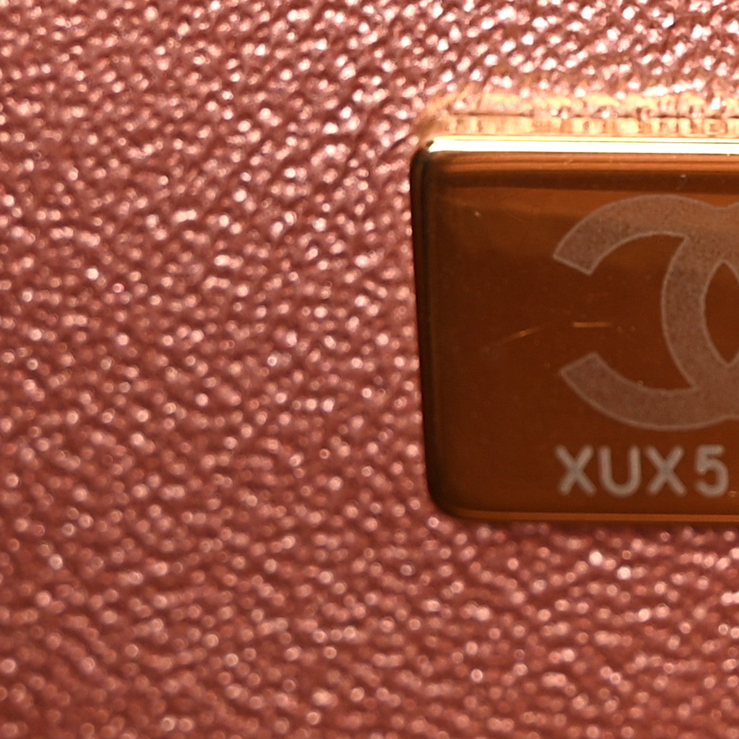 Chanel Metallic Grained Calfskin Quilted 2.55 Reissue Mini Flap Copper Pink 7 of 13