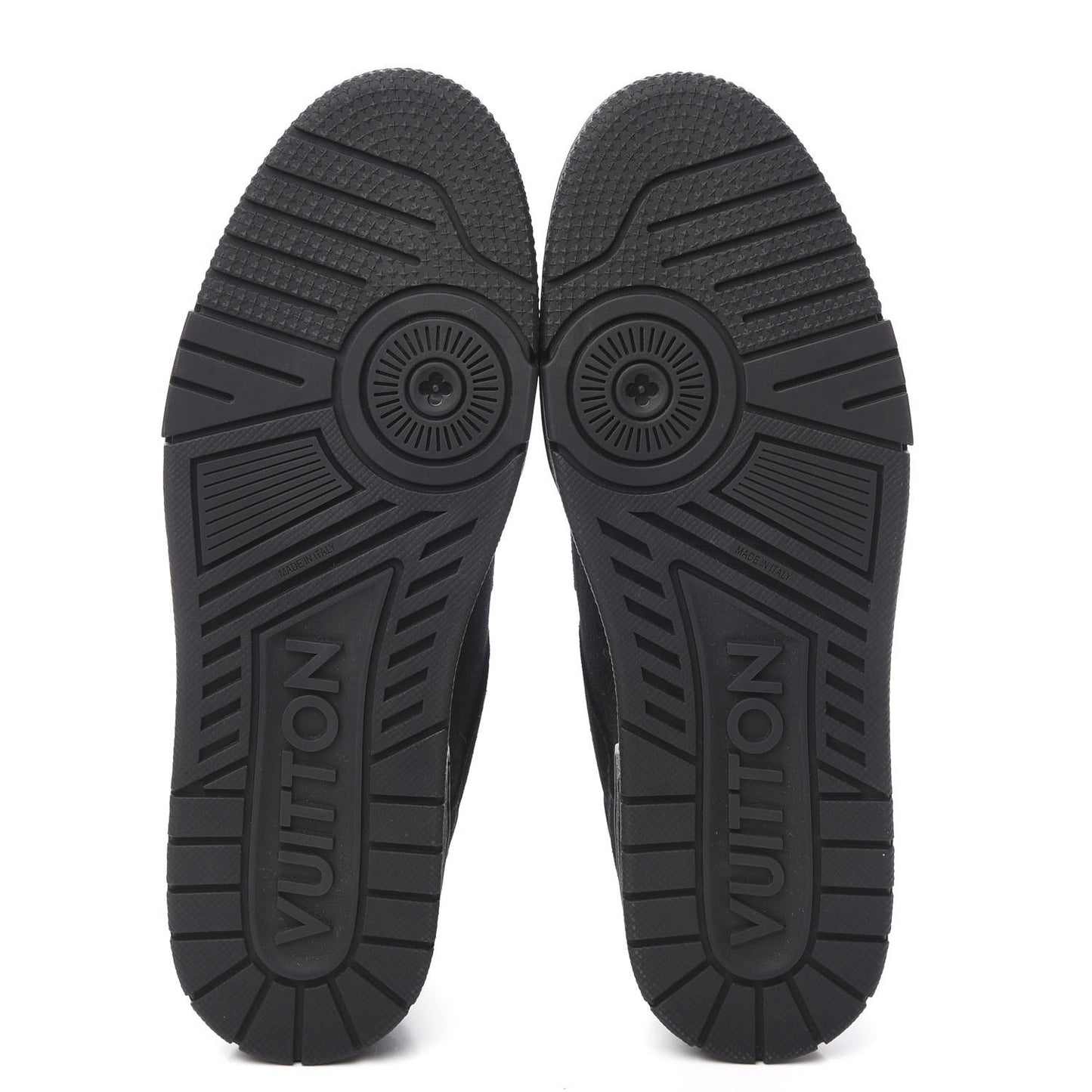 Suede Uniform Sneakers 9.5 Black