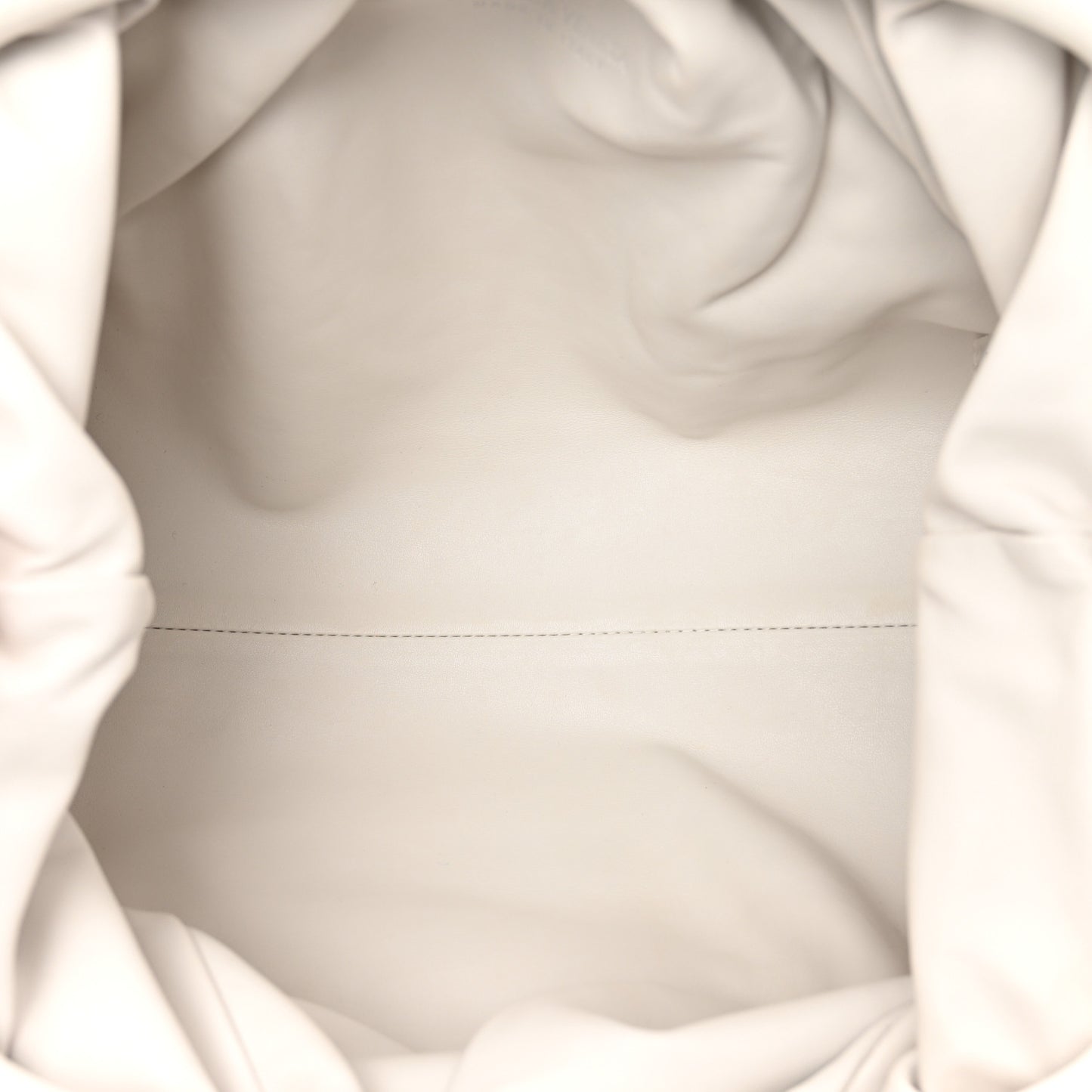 Smooth Butter Calf The Pouch Oversized Clutch Plaster
