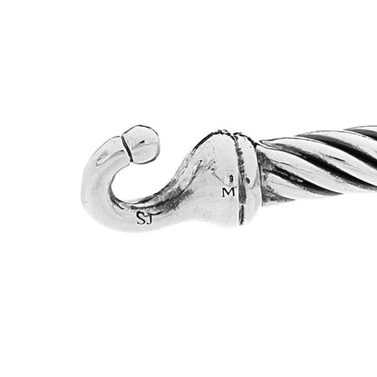 David Yurman Sterling Silver Diamond 3mm Chatelaine Bracelet 4 of 4